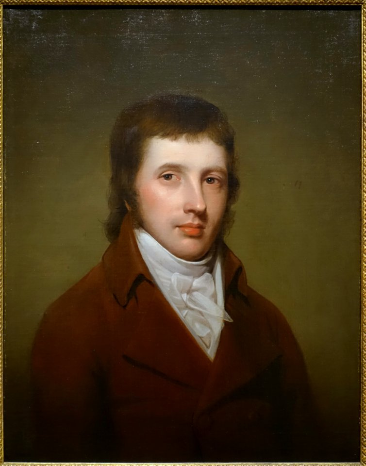 Portrait of a Man, attributed to Rembrandt Peale, c. 1800, oil on canvas - Dallas Museum of Art - DSC04912