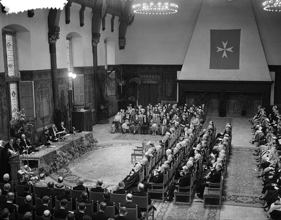 Prins Bernhard Landscommandeur in de Orde van St. Jan Ridderzaal, Bestanddeelnr 906-5491