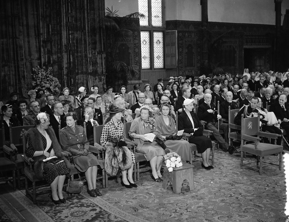 Prins Bernhard Landscommandeur in de Orde van St. Jan Ridderzaal, Bestanddeelnr 906-5495