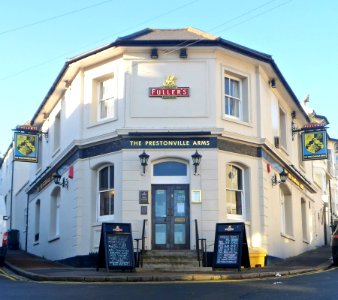 Prestonville Arms Pub, Brigden Street, Prestonville, Brighton (December 2013)