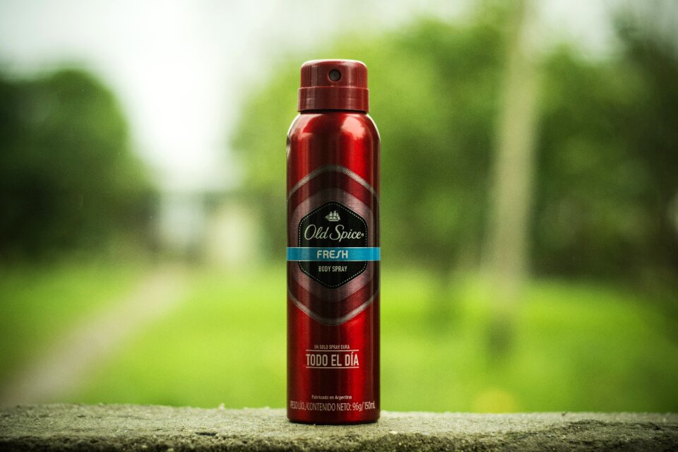Perfume deodorant old spice