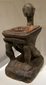 Priest's box from the Philippines (Ifugao), early 20th century, wood and organic materials, Honolulu Museum of Art
