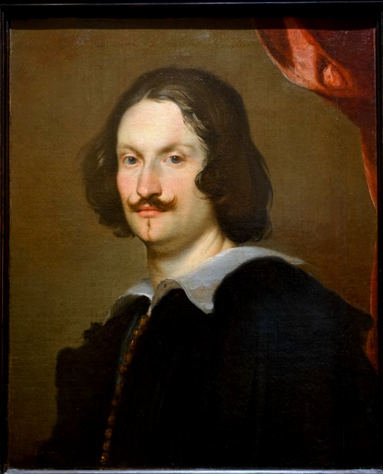 Portrait of a Man, by Bernardo Strozzi, c. 1622-1623, oil on canvas - Blanton Museum of Art - Austin, Texas - DSC08025
