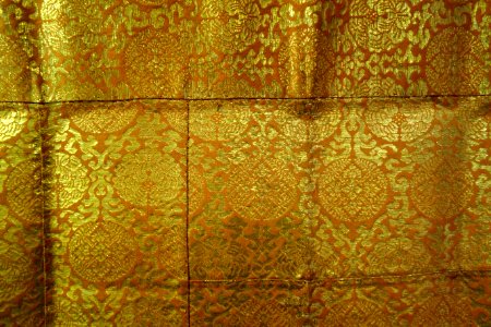 Priest's robe, Japan, detail, 1822, silk - Textile Museum of Canada - DSC00889