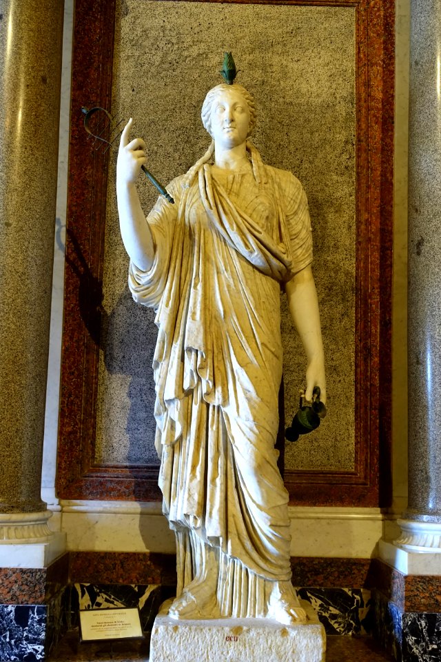 Priestess restored as Isis, Roman, 1st century BC, marble - Galleria Borghese - Rome, Italy - DSC04805