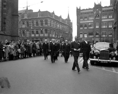 Prins Bernhard herdenkingsbijeenkomst van het Institute of Social Studies bijgew, Bestanddeelnr 914-4064