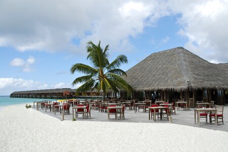 Beach maldives bar
