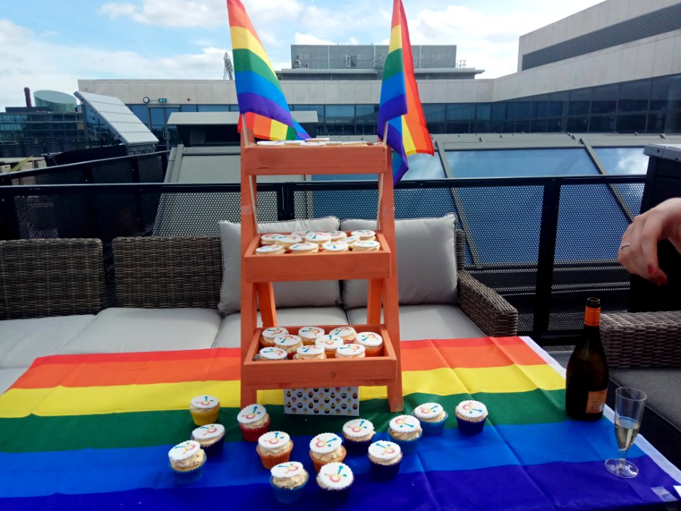 Pride cupcakes