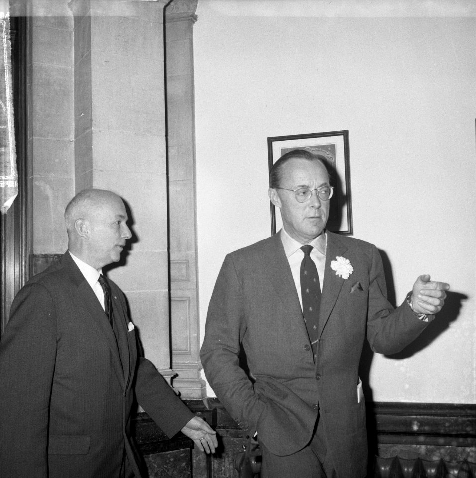 Prins Bernhard herdenkingsbijeenkomst bijgewoond ter gelegenheid 100e verjaardag, Bestanddeelnr 917-3801