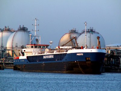 Presto docked at Port of Antwerp 11-Oct-2005