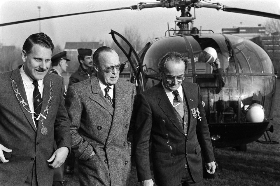 Prins Bernhard heeft een deel van de reunie bijgewoond van de voormalige Verzets, Bestanddeelnr 933-1702