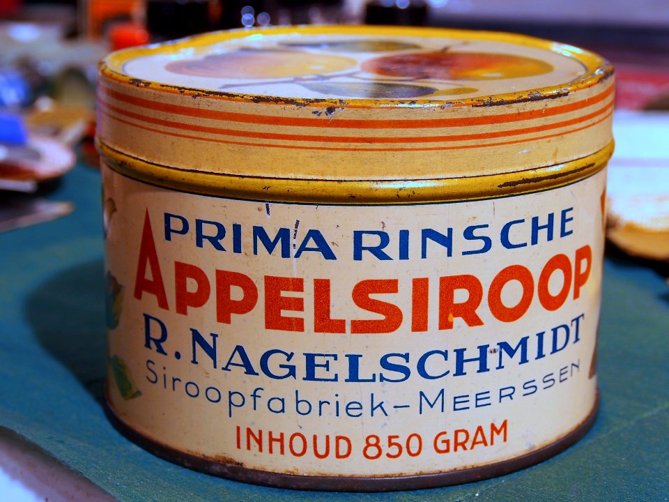 Prima Rinsche Appelstroop, R Nagelschmidt, Siroopfabriek-Meerssen, pic1