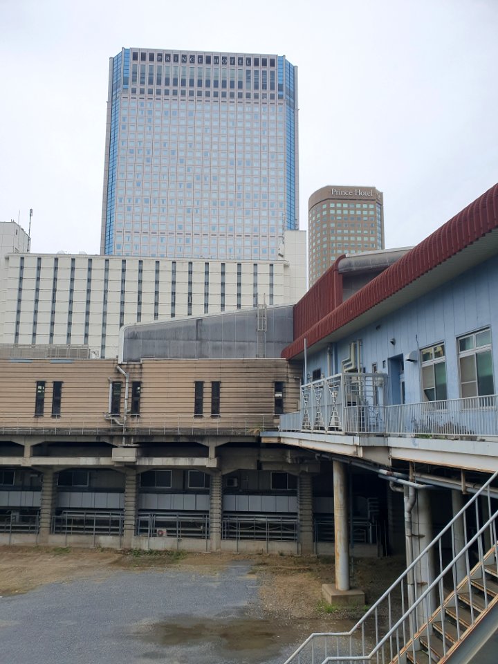 Prince Hotel and Shinagawa station