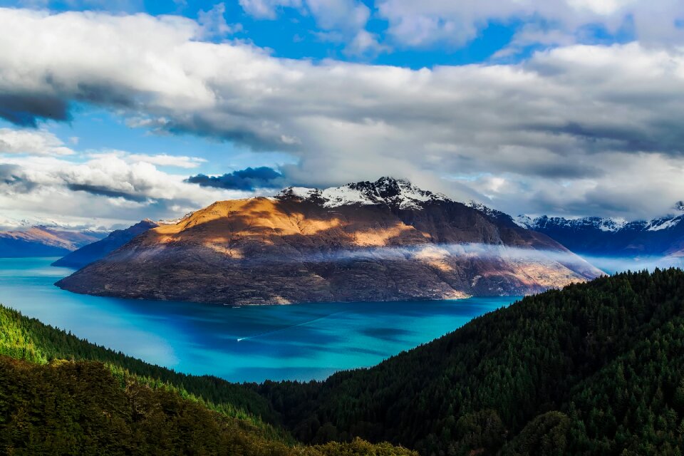 Clouds landscape scenic photo