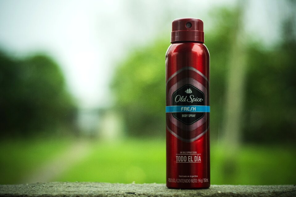 Perfume deodorant old spice