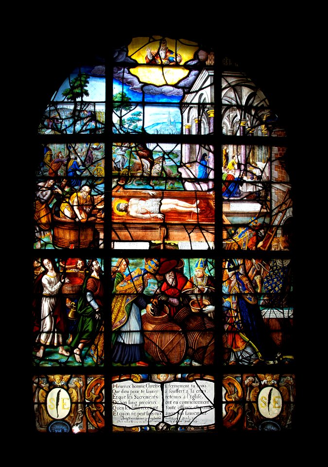 Pressoir mystique Saint Etienne du Mont