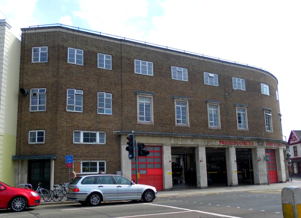 Preston Circus Fire Station, Preston Circus, Brighton (September 2011)