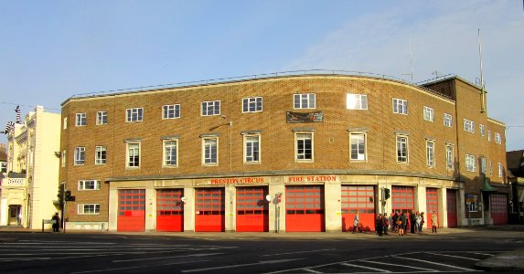 Preston Circus Fire Station, Preston Circus, Brighton (November 2015)