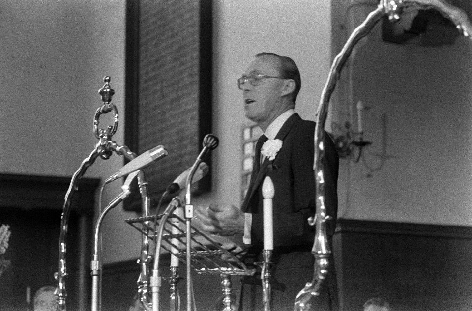 Prins Bernhard aanwezig bij conferentie Nederlands Hervormde Kerk te Breukelen, Bestanddeelnr 920-3150