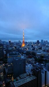 Tokyo tower night view city photo