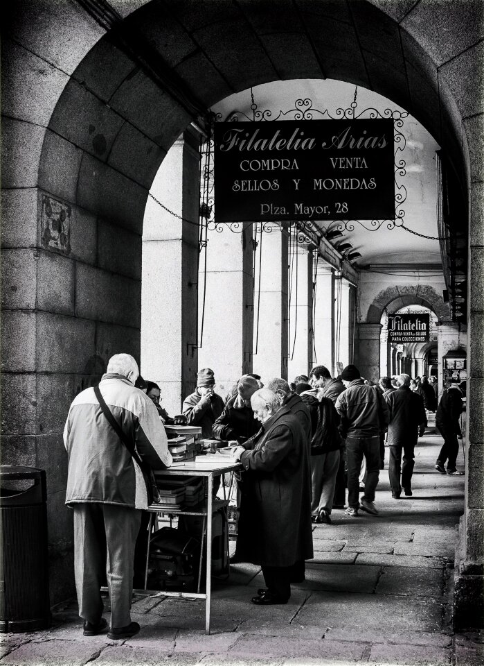 Spain old building madrid