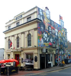 Prince Albert pub, 48 Trafalgar Street, North Laine, Brighton (NHLE Code 1381035) (July 2014)