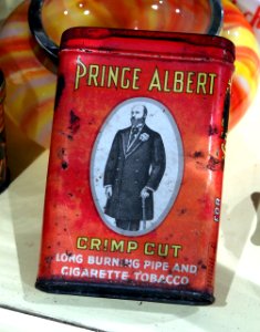 Prince Albert Crimp Cut Tobacco Tin