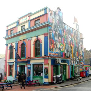 Prince Albert pub, 48 Trafalgar Street, North Laine, Brighton (NHLE Code 1381035) (February 2020) (1)
