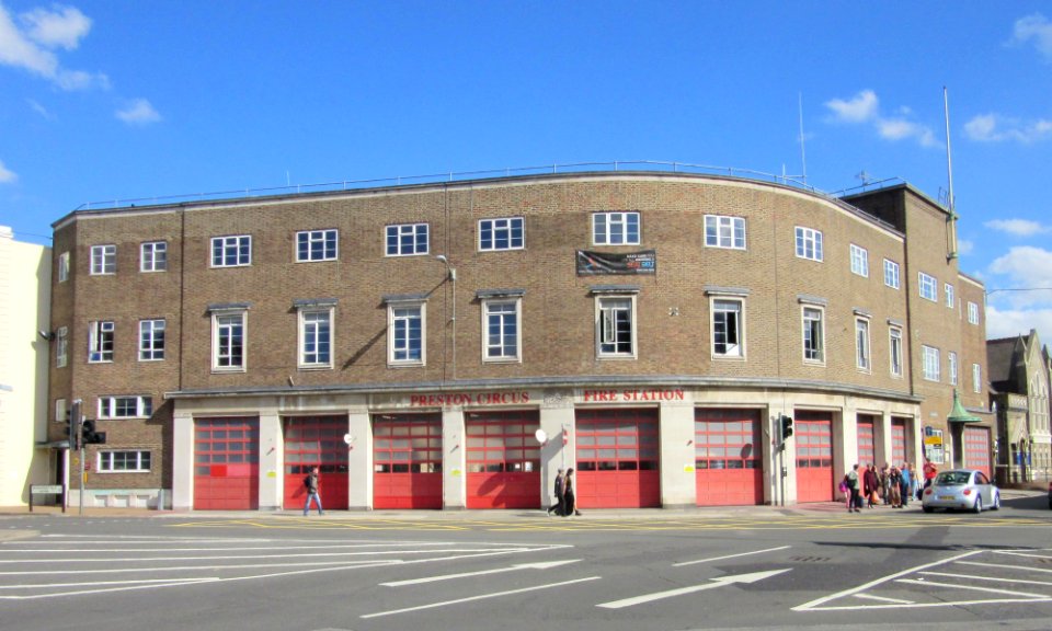 Preston Circus Fire Station, Preston Circus, Brighton (September 2015)