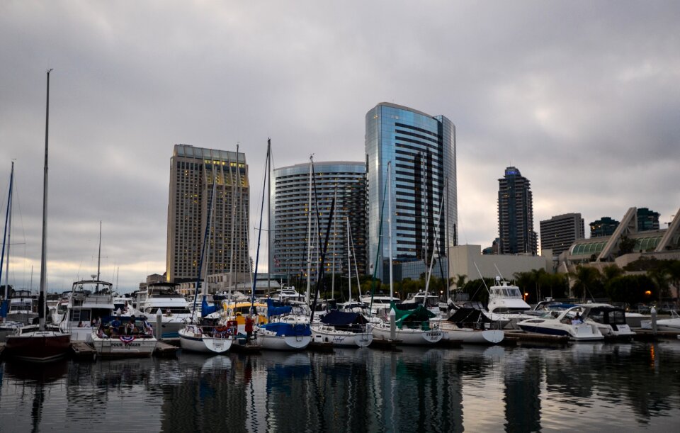 California marina port