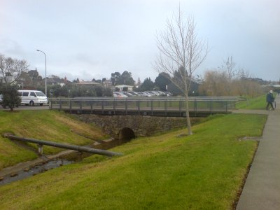 Pretty Car Park Access Bridge At Rainford Street photo