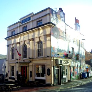 Prince Albert pub, 48 Trafalgar Street, North Laine, Brighton (NHLE Code 1381035) (January 2014)