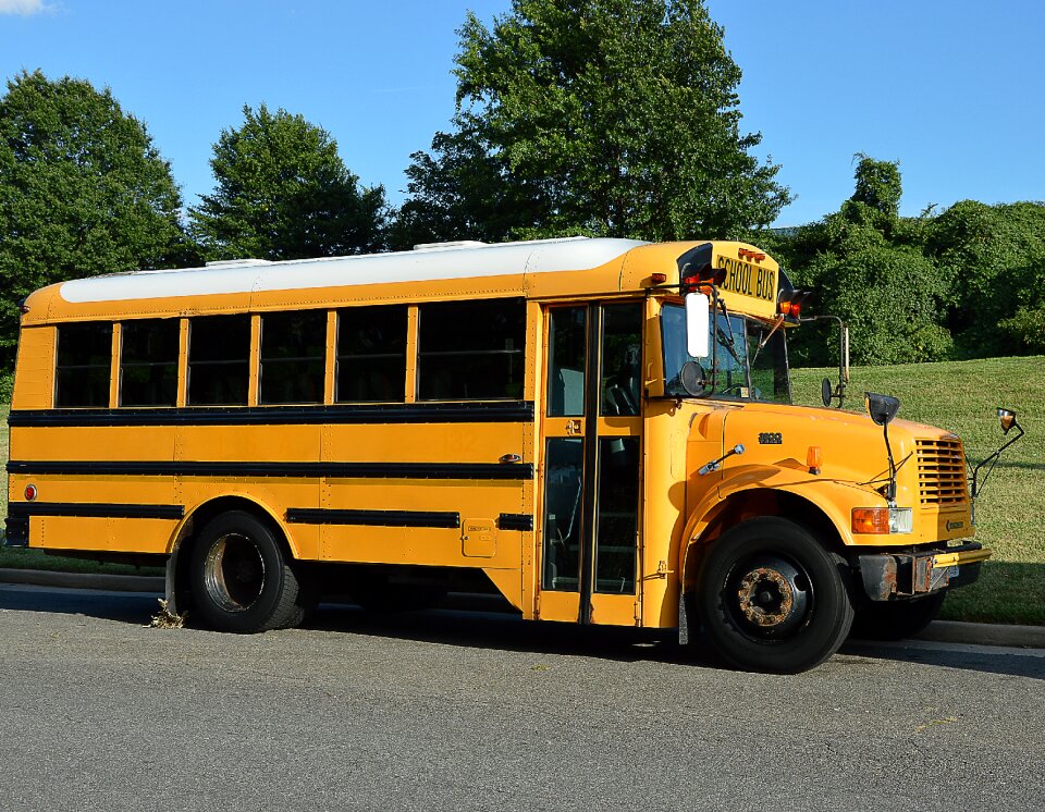 School bus america yellow