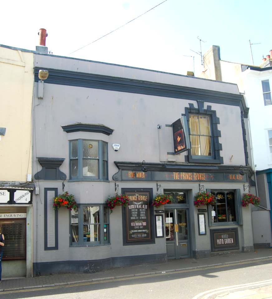 Prince George pub, 5 Trafalgar Street, North Laine, Brighton (June 2019)