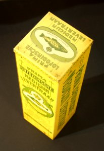 Prima Lofodinsche Medicijn Levertraan, Dr PF van Hamel Roos en Harmens Wz, blik, pic5