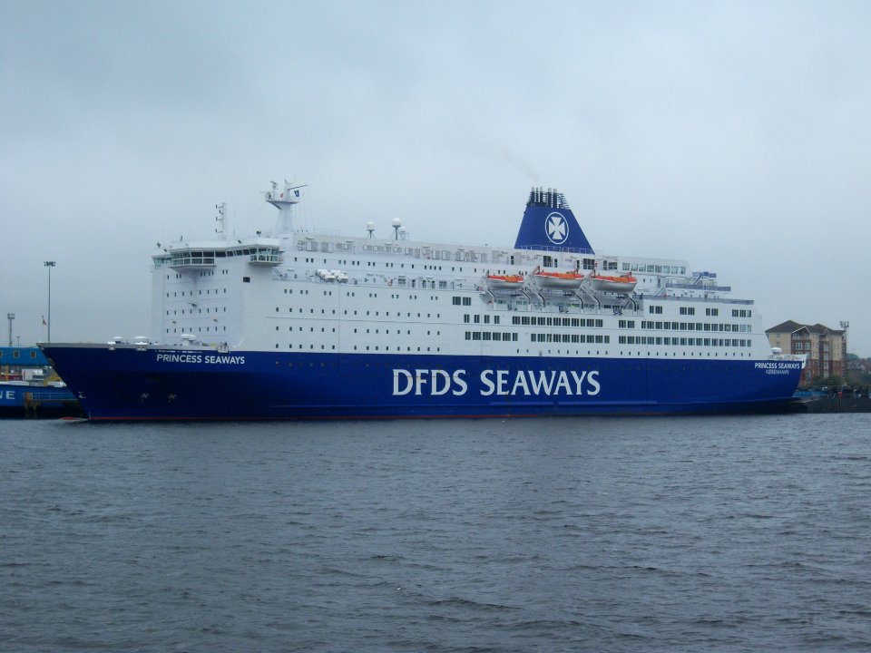 Princess Seaways, River Tyne, 17 September 2014 (1)