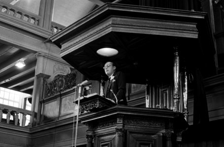 Prins Bernhard de Ibro-Amerikadag bijgewoond in Universiteit te Amsterdam, Bestanddeelnr 915-5736