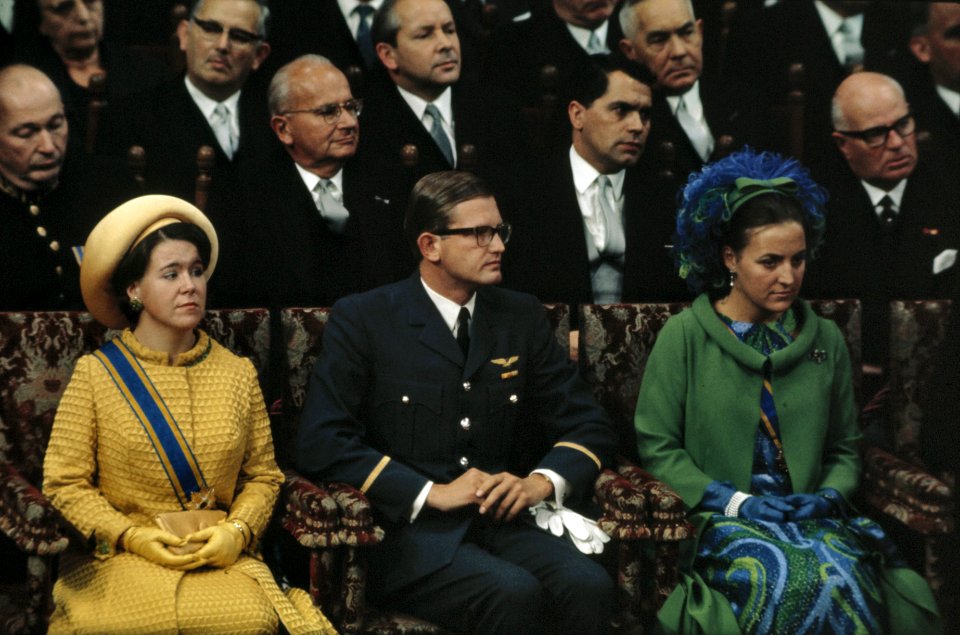 Princess Christina, Pieter van Vollenhoven, Princess Margriet 1968