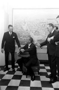 Prins Bernhard en het comité van ontvangst, Bestanddeelnr 922-5485