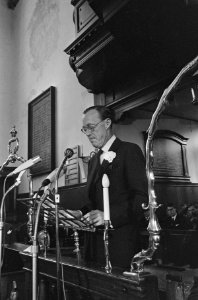 Prins Bernhard aanwezig bij conferentie Nederlands Hervormde Kerk te Breukelen, Bestanddeelnr 920-3148