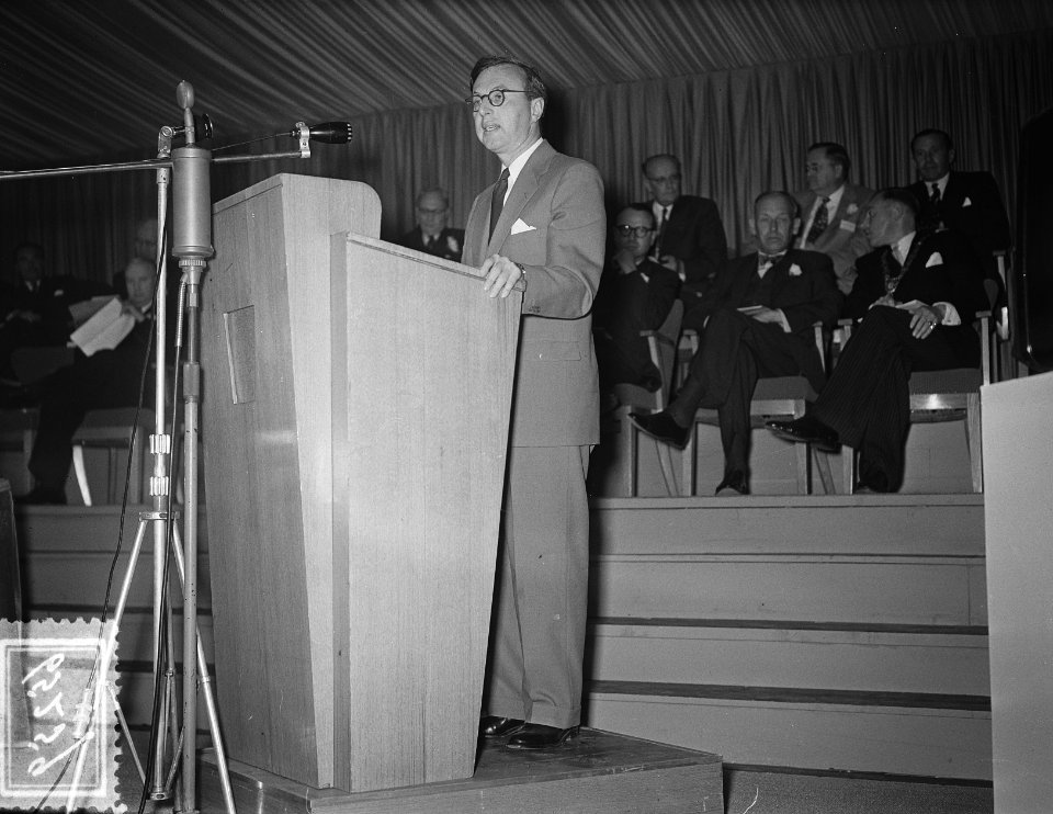 Prins Bernhard opent Cincinati N.V. Vlaardingen, Bestanddeelnr 906-5259