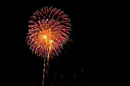 Rocket moerenuma fireworks photo