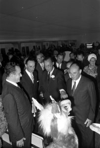 Prins Bernhard opende tentoonstelling Zie Italie in Amsterdam in RAI. Prins Be, Bestanddeelnr 921-4430