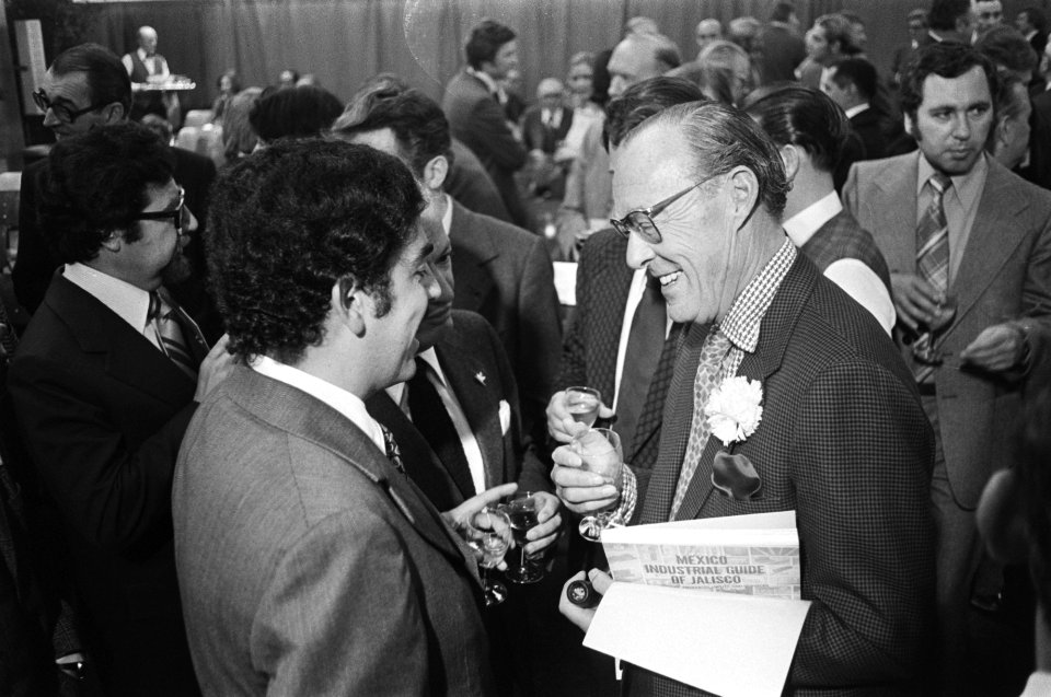 Prins Bernhard opent handelsbeurs Mexico Europa in Rotterdam, Bestanddeelnr 928-5079