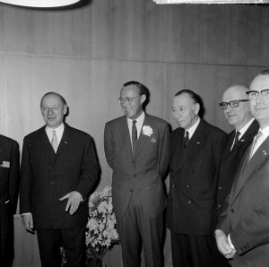 Prins Bernhard opening bijgewoond Journees Internationales de Siderurgie 1965 , Bestanddeelnr 917-5857