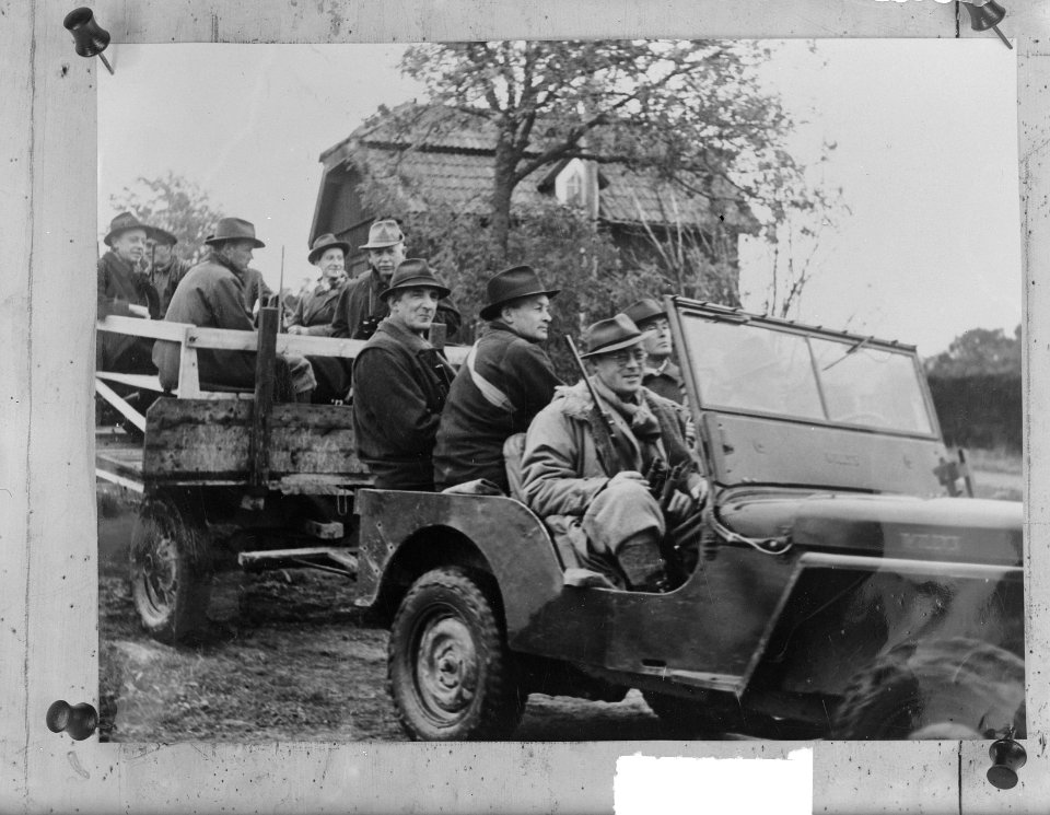 Prins Bernhard op jacht in Zweden, Bestanddeelnr 903-0574