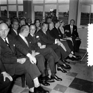 Prins Bernhard en Prins Bertil (Zweden) openen SKF fabriek Veenendaal, Bestanddeelnr 906-5138