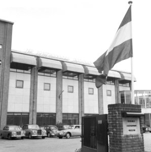 Prins Bernhard opende golfstromingslaboratorium te Wageningen, Nederlands Scheep, Bestanddeelnr 917-8660