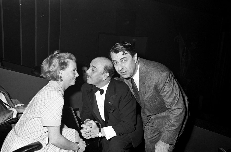 Premiere film De dans van de reiger in Calypso van Fons Rademakers , vlnr Ki, Bestanddeelnr 918-9937
