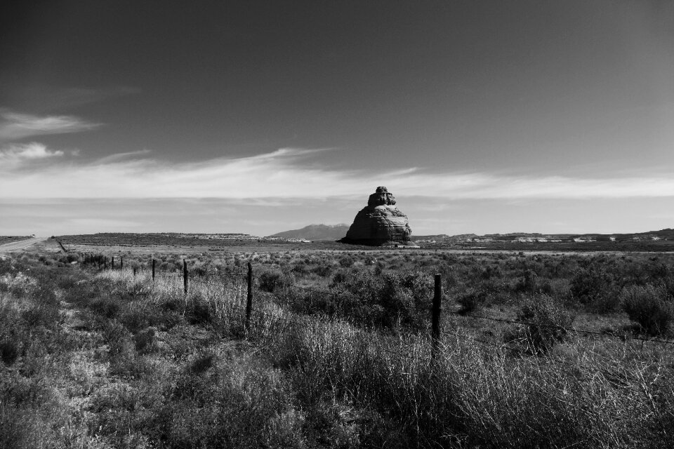 Dry landscape wilderness photo